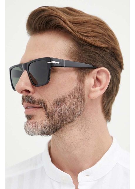 Persol ochelari de soare barbati culoarea negru 0po3348s