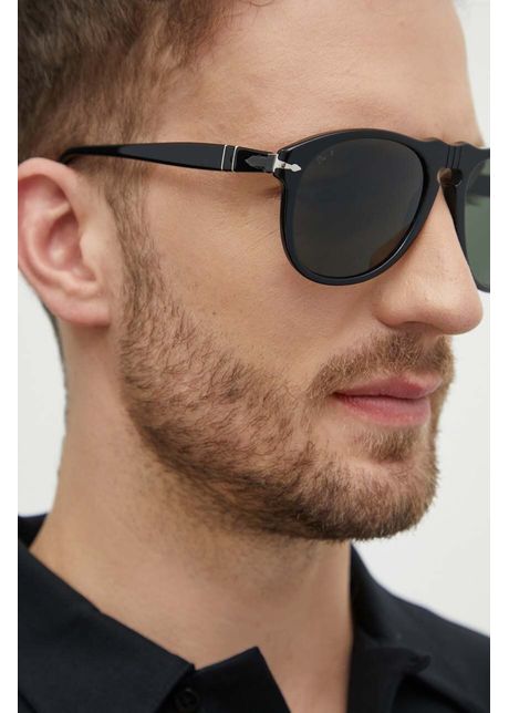 Persol ochelari de soare barbati culoarea negru
