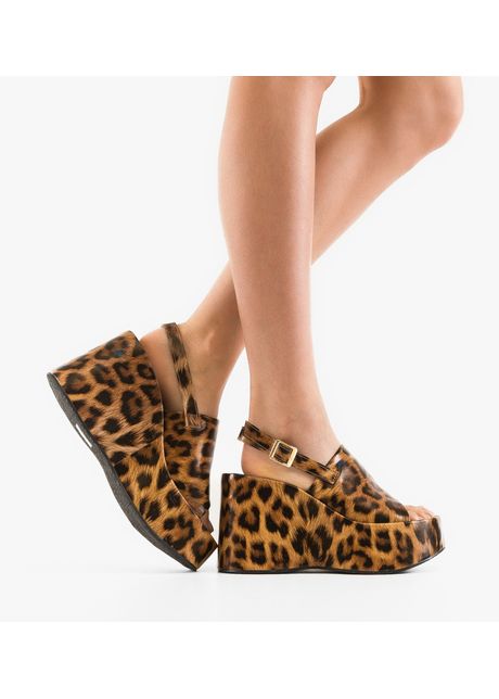 Platforme dama Haydn Animal Print