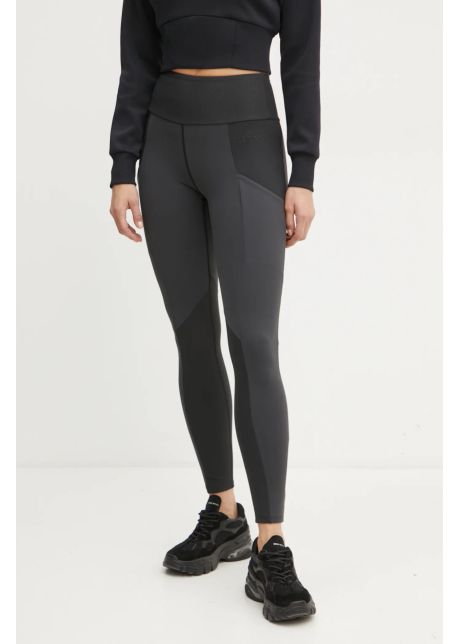 Plein sport colanti femei culoarea negru neted aadc wjt2009 ste003n