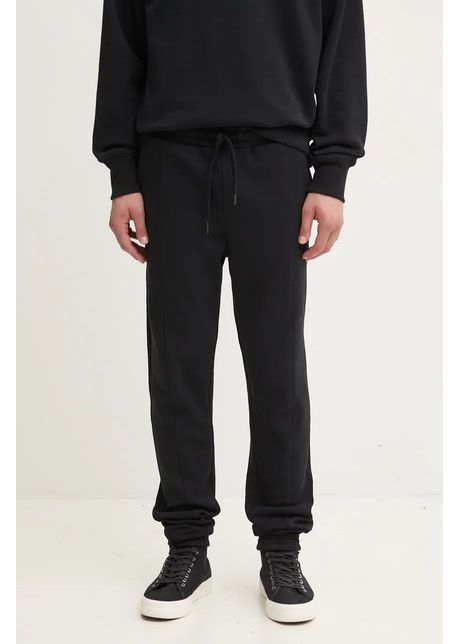 Ps paul smith pantaloni barbati culoarea negru neted m2r 339ye n22126