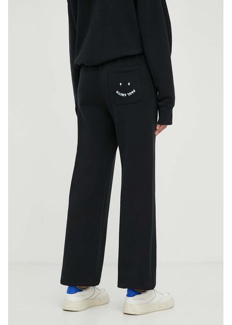 Ps paul smith pantaloni de trening culoarea negru cu imprimeu
