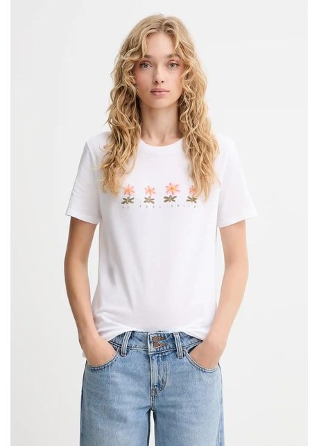 PS Paul Smith tricou din bumbac culoarea alb, W2R-G799-TP5428