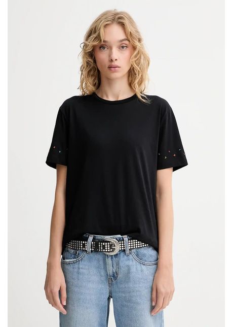 PS Paul Smith tricou din bumbac culoarea negru, W2R-232V-TP5443