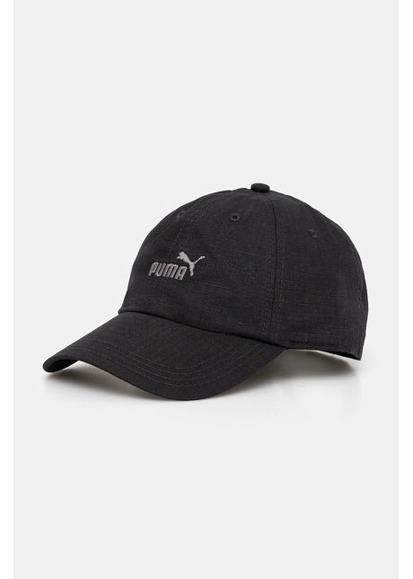 Puma apc de baseball din bumbac culoarea negru cu imprimeu 25983