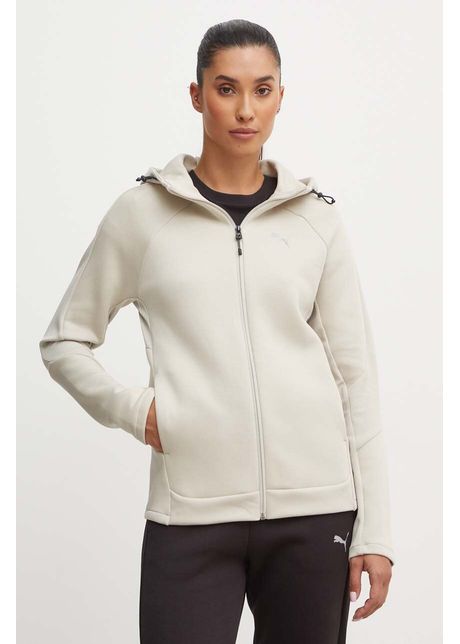 Puma bluza femei cu glug neted 681670