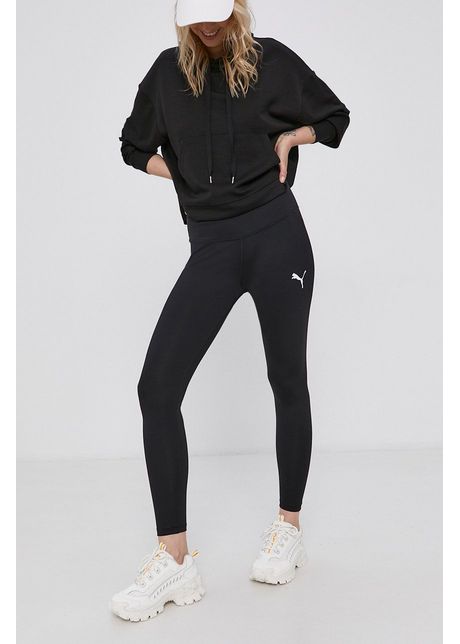 Puma colan i 586859 femei culoarea negru material neted
