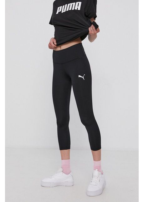 Puma colan i 586861 femei culoarea negru cu imprimeu 586861