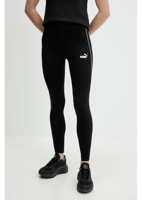 Puma colan i culoarea negru cu imprimeu 685047