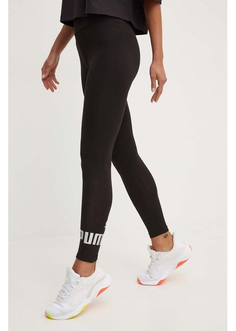 Puma colan i essentials metallic femei culoarea negru cu imprimeu 848307