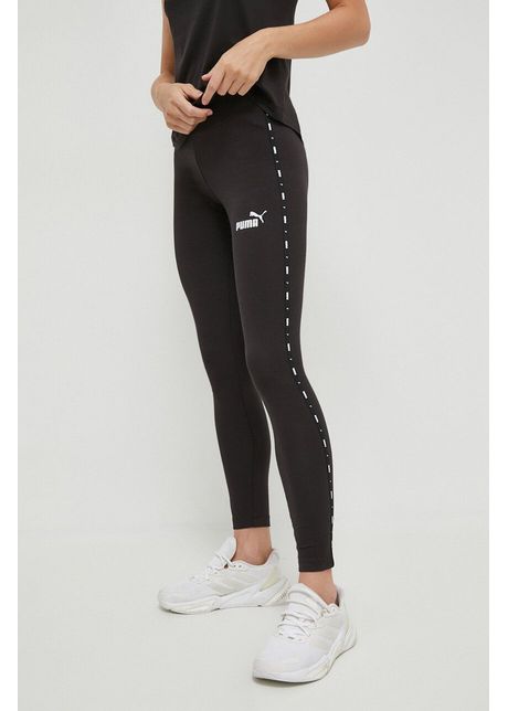 Puma colan i femei culoarea negru cu imprimeu 675998