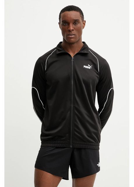 Puma hanorac de antrenament culoarea negru uni 684618