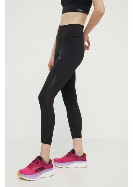 Puma jambiere de yoga studio ultrabare culoarea negru uni 524838