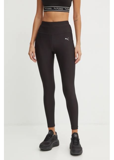 Puma leggins de alergare ultraform culoarea negru neted 525752