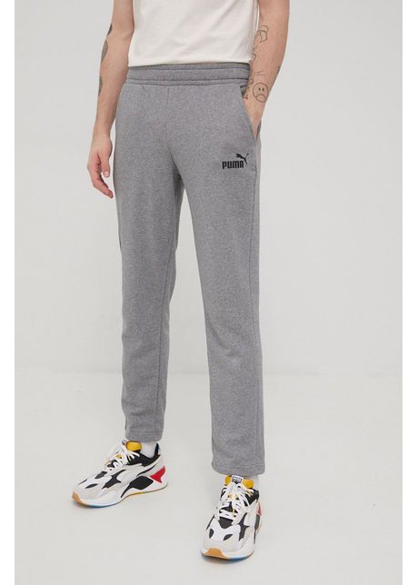 Puma pantaloni 586720 b rba i culoarea gri cu imprimeu 586720