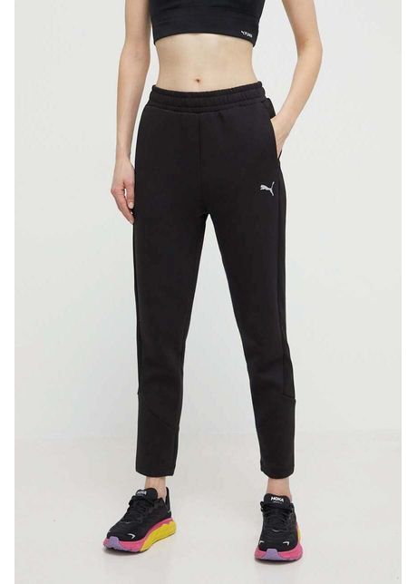Puma pantaloni de antrenament Evostripe culoarea negru, uni, 677880