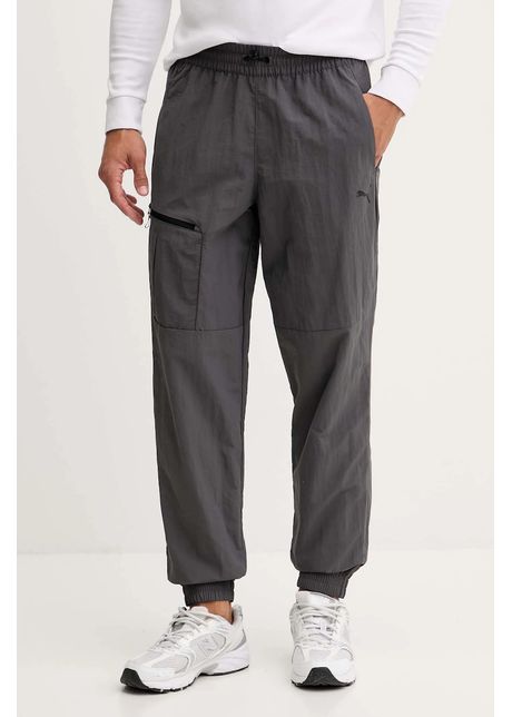 Puma pantaloni de trening culoarea gri, uni, 688046.M