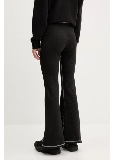 Puma pantaloni femei culoarea negru uni 629809
