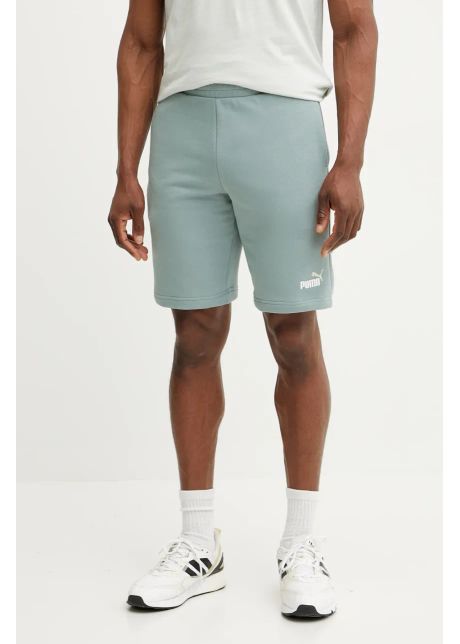 Puma pantaloni scur i b rba i culoarea verde 684715