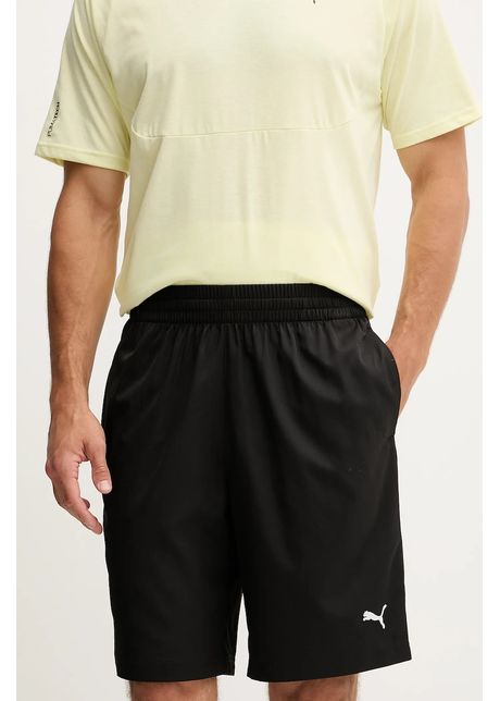 Puma pantaloni scurți de antrenament culoarea negru, 682604