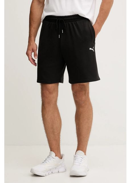 Puma pantaloni scurți din bumbac culoarea negru, 629654