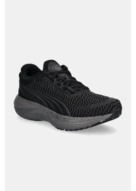 Puma pantofi de alergat scend pro better knit culoarea negru 379546