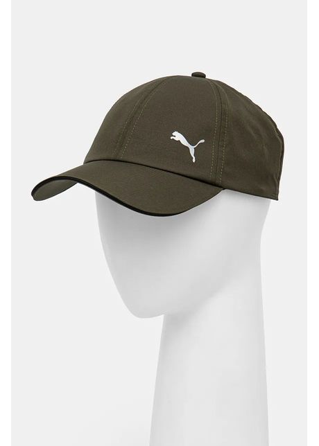 Puma sapca essentials culoarea verde neted 023148