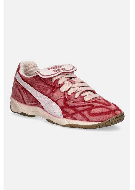Puma sneakers din piele intoars king indoor the neverworn v culoarea roz 402250