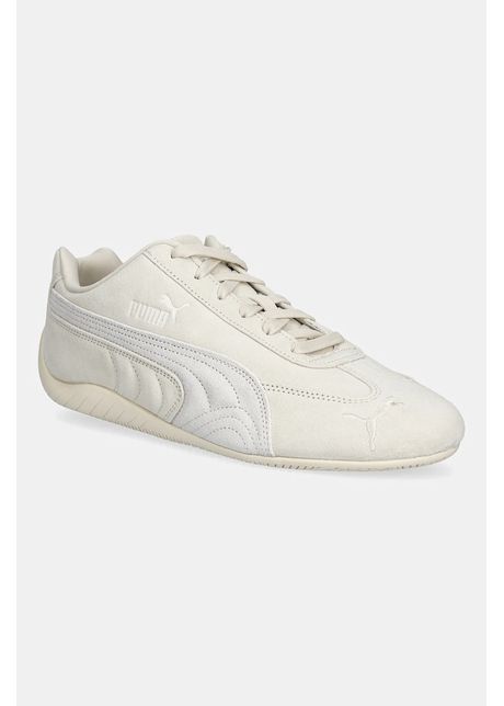 Puma sneakers din piele intoars speedcat og culoarea bej 398846