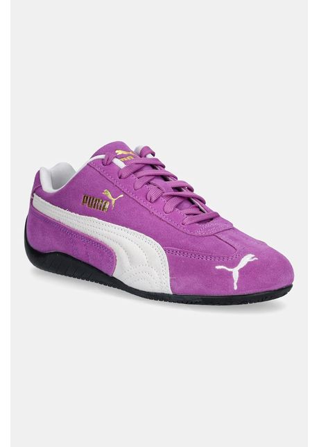 Puma sneakers din piele intoars speedcat og culoarea violet 398846