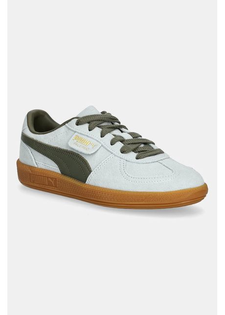 Puma sneakers din piele ntoars palermo cobalt glaze culoarea turcoaz 396463