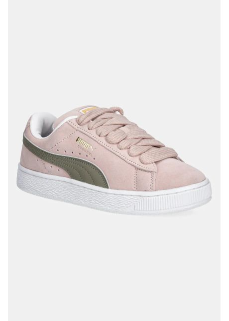Puma sneakers din piele suede xl culoarea maro 395205