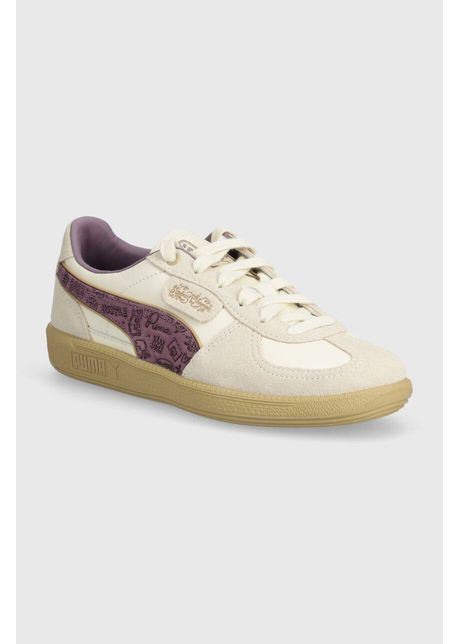 Puma sneakers din piele x sophia chang culoarea bej 397307
