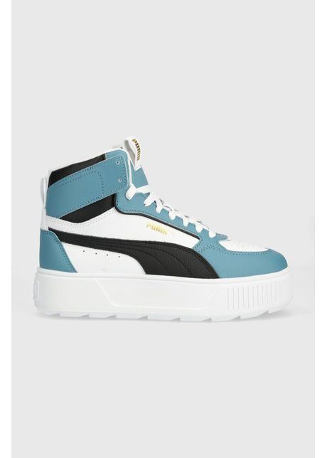 Puma sneakers karmen rebelle mid culoarea turcoaz