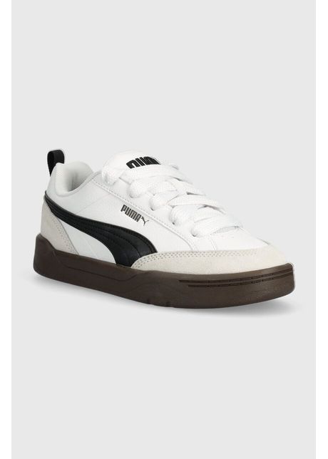 Puma sneakers park lifestyle og culoarea alb 397262