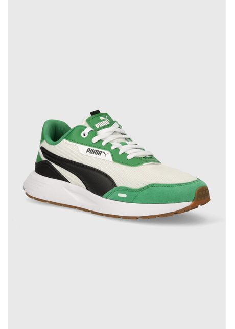 Puma sneakers runtamed plus culoarea verde 391250