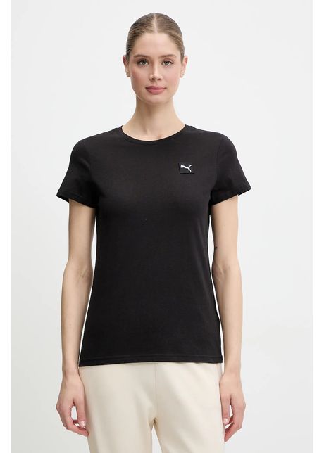 Puma tricou din bumbac culoarea negru 685016