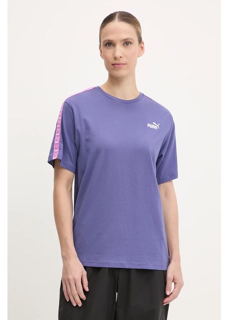 Puma tricou din bumbac culoarea violet 685009