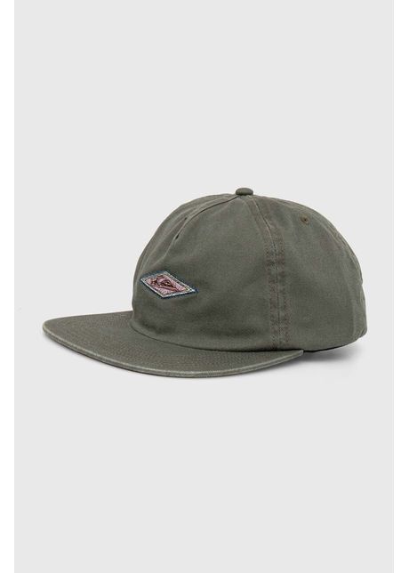 Quiksilver apc de baseball din bumbac culoarea verde modelator