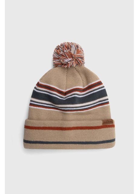 Quiksilver caciula culoarea bej din tricot gros