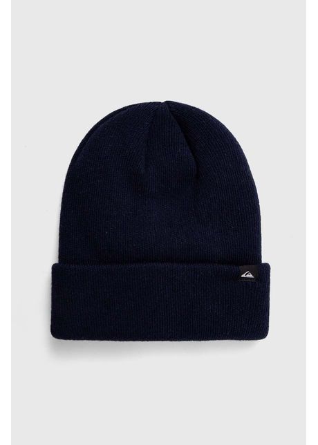 Quiksilver caciula de lana culoarea albastru marin de lana din tricot gros