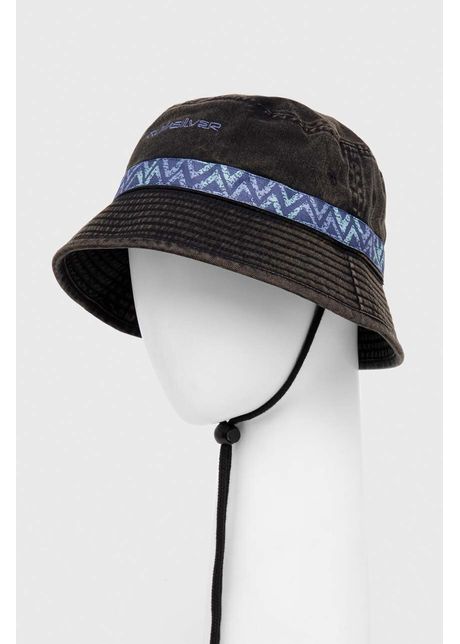Quiksilver palarie din bumbac culoarea negru bumbac