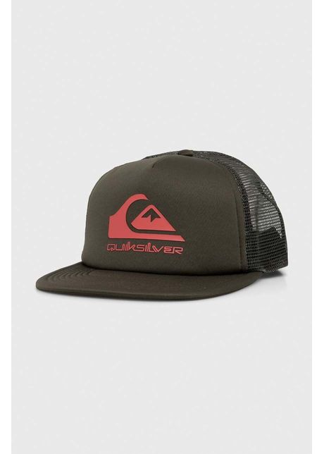 Quiksilver sapca culoarea verde modelator