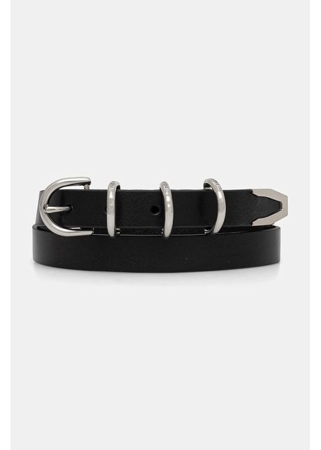 Rag bone curea de piele culoarea negru wjw24s1007ua07