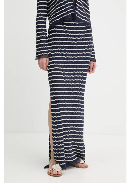 Rag bone fust culoarea bleumarin maxi creion was25p024ug24