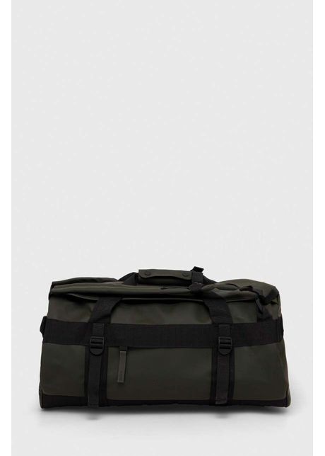 Rains geanta 13480 duffel bags culoarea verde