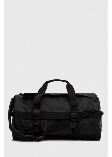 Rains geanta 13490 duffel bags culoarea negru
