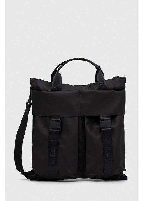 Rains geanta 14360 tote bags culoarea negru