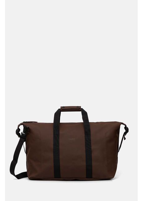Rains geanta hilo weekend bag w3 culoarea maro 14200 23