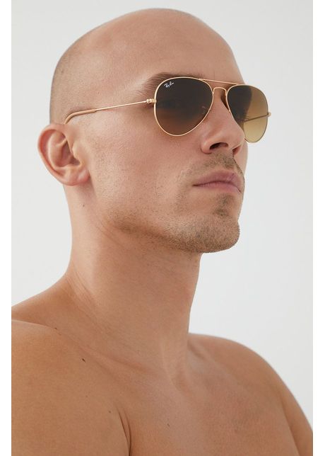 Ray ban ochelari aviator large metal